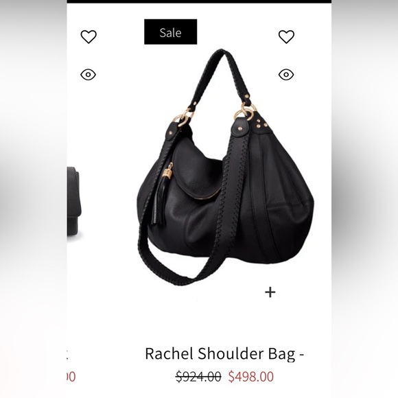 ASO Cameron Diaz👜Onna Ehrlich/ Rachel bag/ Hobo bag/ 100% Leather/ Navy blue - Picture 1 of 17